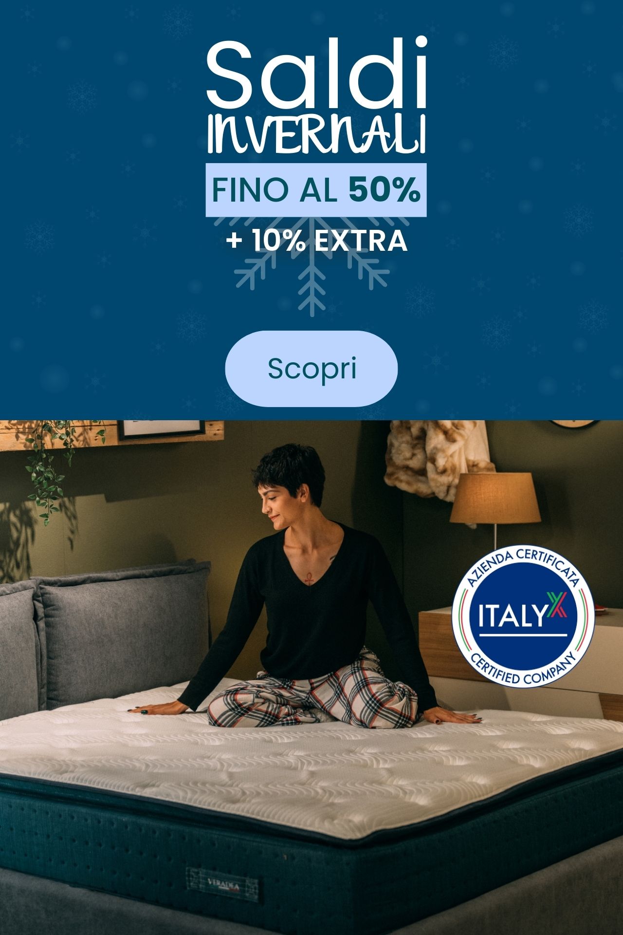Saldi invernali Veradea materasso