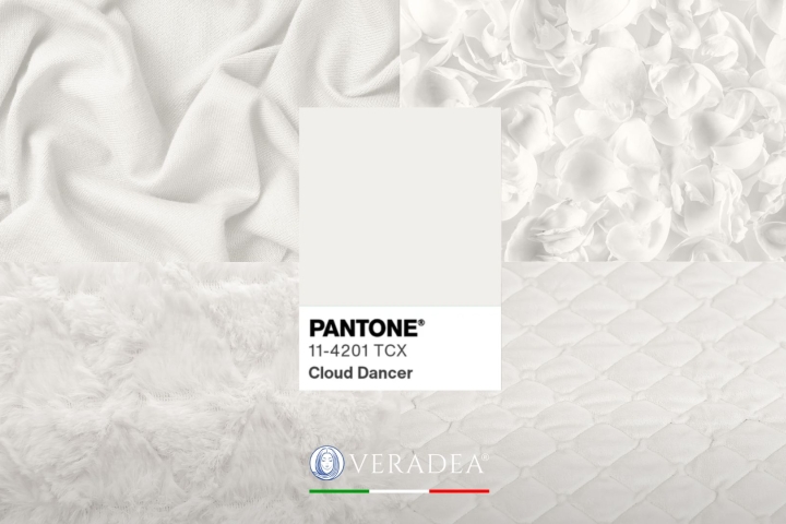 Cloud Dancer: il colore dell’anno 2026 per una camera da letto dedicata al benessere